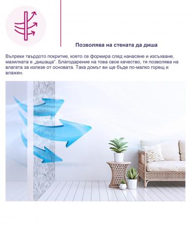 Декоративна мазилка DEKO Professional Creative effect 20 кг, снимка 10 - Интериорни бои
