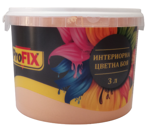Интериорна боя Profix 3 л Портокал - Интериорни бои