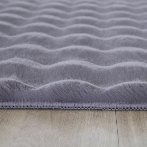 Килим Ambiance Grey 80х150 см, снимка 3 - Килими