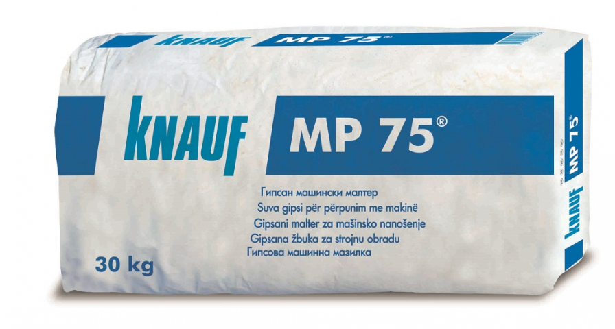 Машинна мазилка MP 75 Knauf 30 кг - Мазилки и грундове