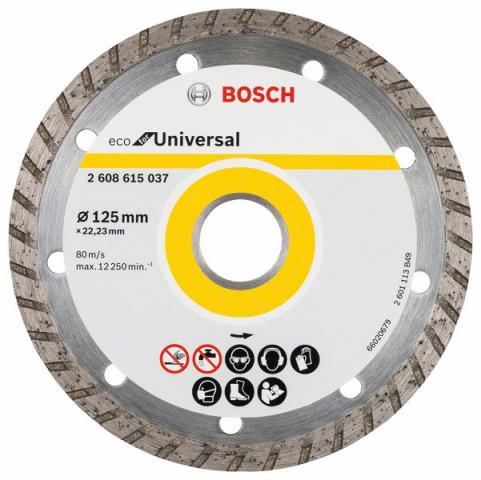 Диамантен диск Bosch Turbo 125 мм - Диамантени дискове