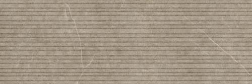 Фаянс Сенси Структура 25.5x75.5 Таупе - Стенни плочки