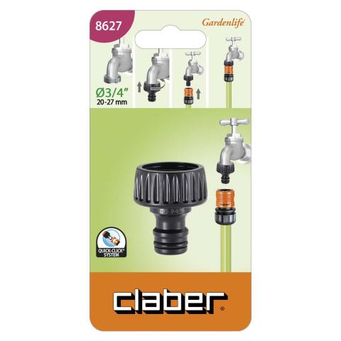 Връзка за кран с резба 3/4", снимка 2 - Пластмаса