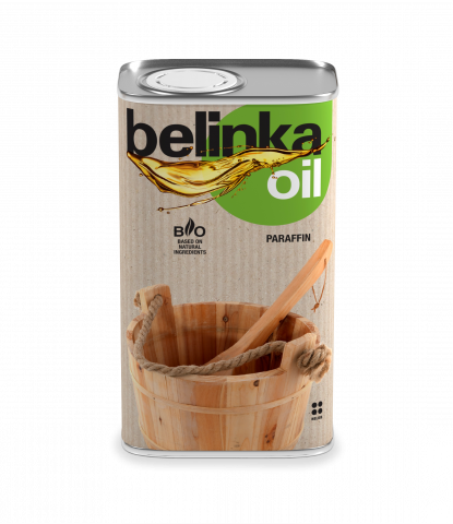 Парафиново масло за сауни Belinka Oil Paraffin 0.5 л - Лакове за дърво
