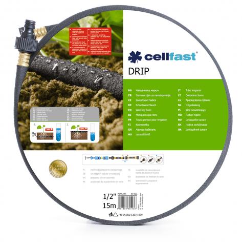 Сълзящ маркуч 15 м Cellfast Drip - Капково напояване