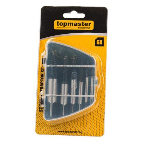 Комплект екстрактори Topmaster 6 бр., снимка 2 - Комплекти