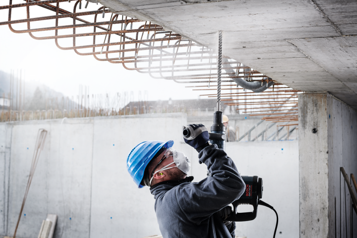 Свредло SDS-MAX-8X Bosch 25x400/520 мм, снимка 7 - Свредла за бетон