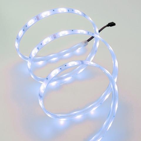 LED лента влагозащитена 5050 Lightex 30бр/м 12V DC 7.2W 10 lm/W RGB IP68 - 5м, снимка 5 - Led ленти и аксесоари