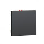 Мех. ключ девиаторен New Unica, 10А 250V, антрацит