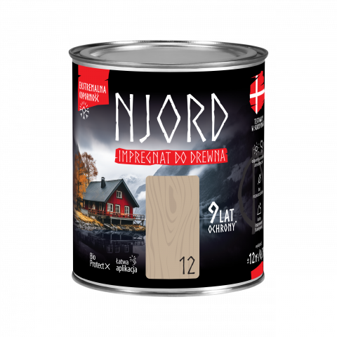 Боя Njord 0.750 л цвят 12 - Лакове за дърво