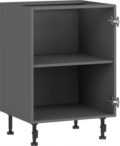 Шкаф Lusil H-60/87 1 ВРАТА графит/златен дъб крафт, снимка 2 - Модулни кухни с онлайн поръчка