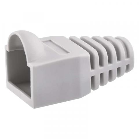 Конектор RJ45 20 бр. бял - Кабелни накрайници