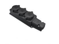 Разклонител 220 V 3 гнезда IP55 без кабел LB