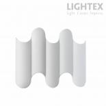LED фасаден осветител Lightex Pulse 5x1W IP65 бял