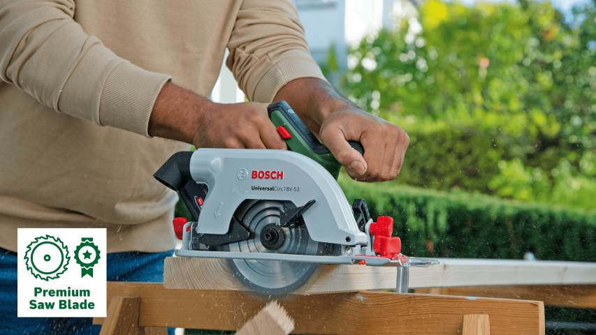 Акумулаторен ръчен циркуляр Bosch UniversalCirc 18V-53 Solo, снимка 6 - Акумулаторни ръчни циркуляри