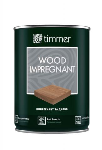 Импрегнант за дърво Timmer 0.75 л - Лакове за дърво