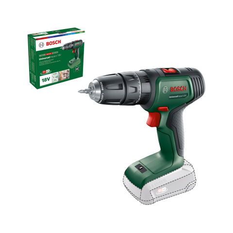 Акумулаторен ударен винтоверт Bosch UniversalImpact 18V Solo, снимка 2 - Акумулаторни винтоверти