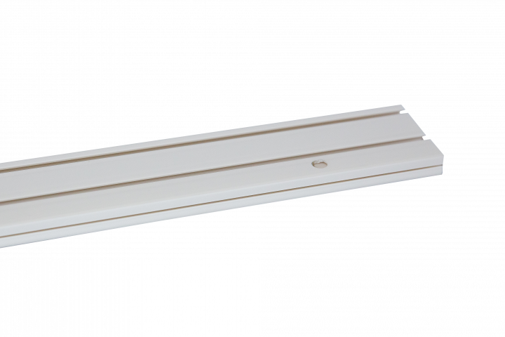 Двоен PVC корниз 250 см - Корнизи