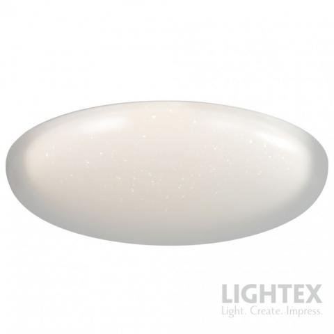 LED плафон Lightex Calypso max.54W 4400 lm 220V димируем с дитанционно ф400 мм бял - Плафони