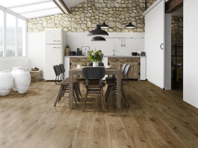 Ламинат 8 мм 4V POOL Rustic Dark Nature 52598, снимка 4 - Ламиниран паркет