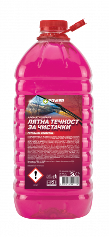 Лятна течност за чистачки S Power 5 л - Автопринадлежности