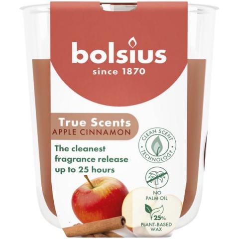 Ароматна чаша Bolsius 8х7.3 см Ябълка и канела - Свещи