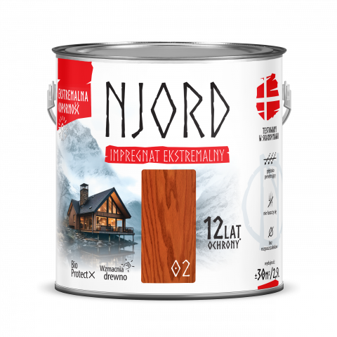 Байц Njord 2.5 л цвят 02 - Лакове за дърво