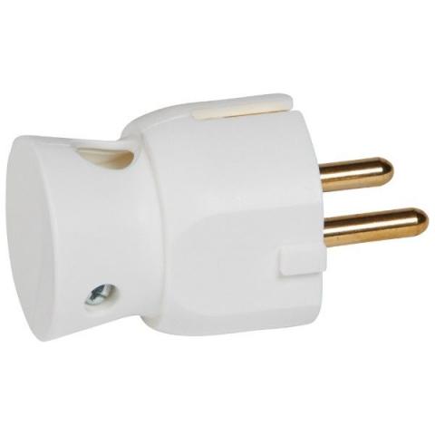Щепсел 2P+Е 16A френски стандарт - Pvc щекери и щепсели