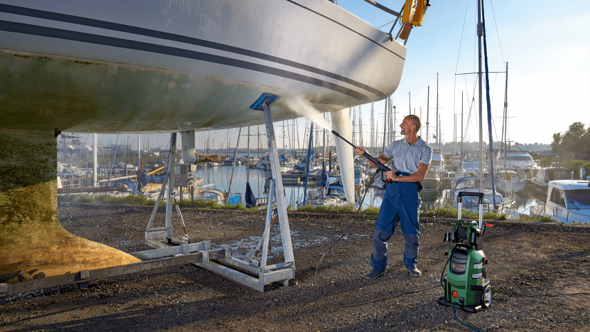 Водоструйка Bosch Universal Аquataк 15О, снимка 3 - Водоструйки