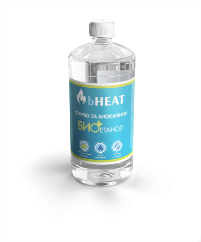 Eтанол за  Камини bHEAT 1 л - Спирт