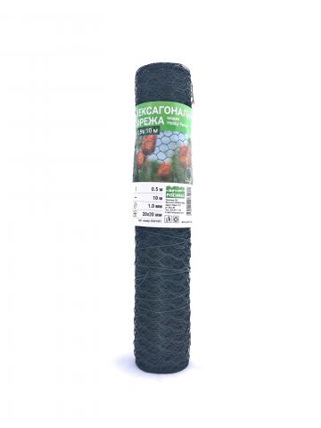Хексагонална мрежа Hobby fence H-0.5m L-10m зелен - Оградни мрежи