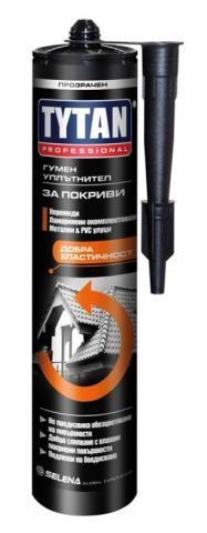 Каучуков уплътнител за покриви Tytan Professional 280 мл
Прозрачен - Силикони
