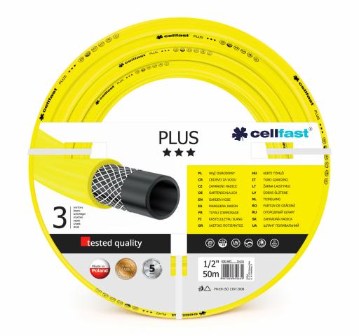 Градински маркуч Cellfast Plus 1/2" 50 м - Маркучи на ролка