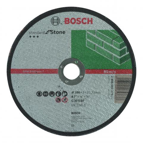 Диск за рязане на камък Bosch 180 мм - Дискове за други материали