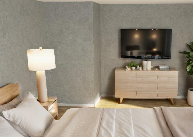 SPC Стенен Панел Concrete Light 120x60, снимка 2 - SPC пана