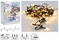 Светлинна верига 120 LED топло бяла