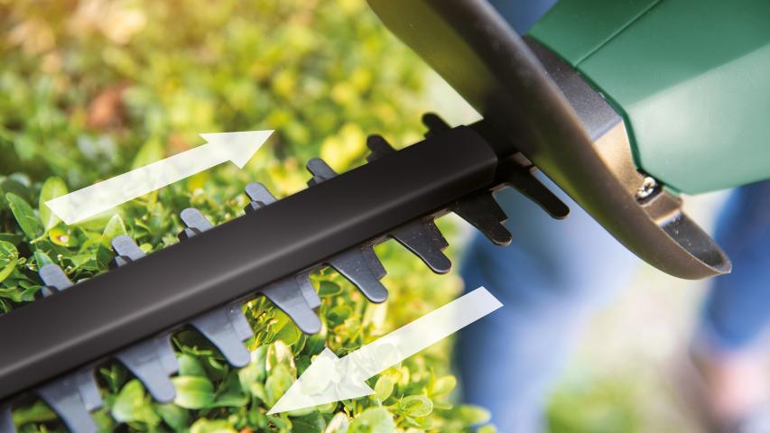 Акумулаторен храсторез Bosch EasyHedgeCut, снимка 6 - Храсторези