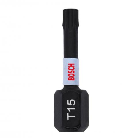 Комплект битове Impact Control T15 25 мм Bosch 2 бр., снимка 2 - Битове