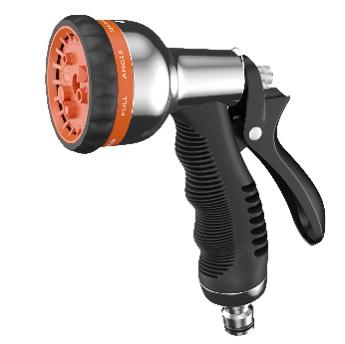 Пистолет метален многофункционален Metal Jet - 8 функции - Пистолети и струйници