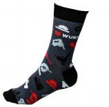 Работни чорапи Wurth(Y) сиви машини 41-45