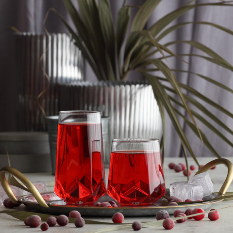 Чаши за вода Valeria 460 мл 6 бр., снимка 2 - Чаши