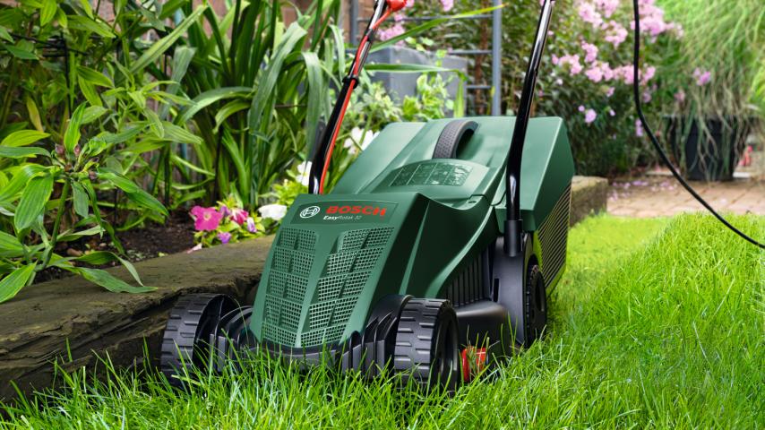 Електрическа косачка Bosch EasyRotak 32-215, снимка 3 - Косачки
