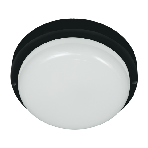 LED плафон Davo 8W черен - Градински лампи