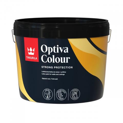 Латекс Optiva colour AP 0.9 л мат - Интериорни бои