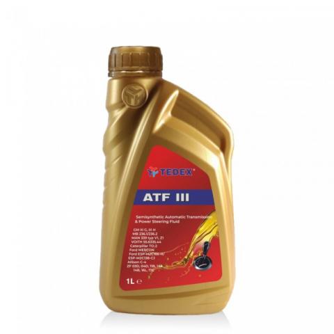 Трансмисионно масло TEDEX ATF III 1 л - Автопринадлежности