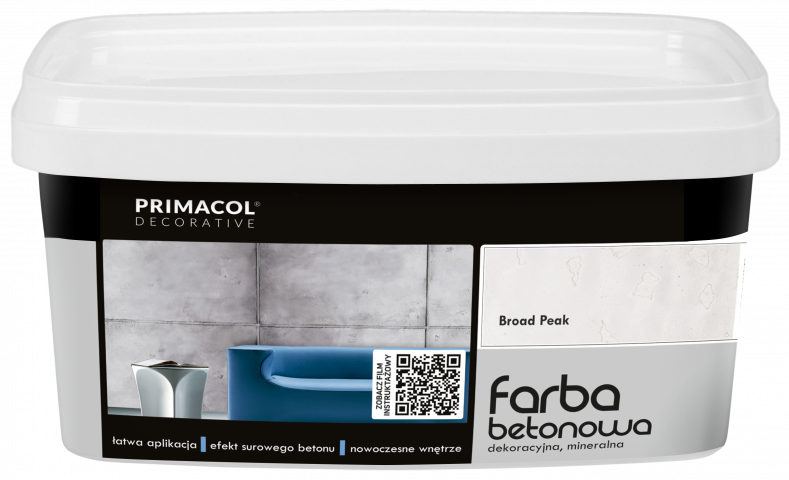 Ефектна боя Primacol Бетон 8 кг - Интериорни бои