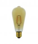 LED филаментна крушка ST64 Е27 6W 862 lm 2500K