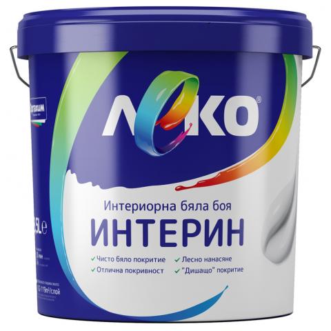 Интериорна боя Леко Интерин 8.5 л - Интериорни бои