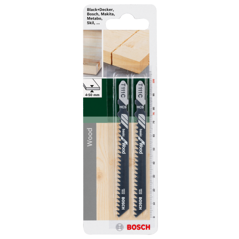 Ножчета Bosch HCS T111C 2 бр., снимка 2 - Ножчета за прободен трион