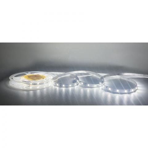 LED лента 2835 Lightex 60бр/м 12V DC 4.8W/м 106lm/W 6000K IP20 8мм - 5м - Led ленти и аксесоари
